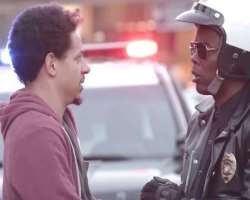 He played the character of a Cop in the film 